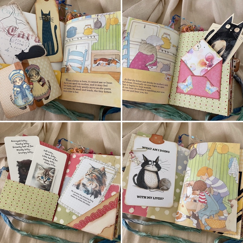 Junk Journal My Little Golden Book About Cats Little Golden Book - Picture 5 of 15